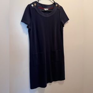 Classic cut Navy Boden shift dress